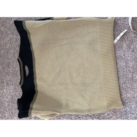 Vintage Spyder V-active sports Neck Sweater Wool Blend Pullover Knitwear Mens XL - Picture 6 of 9